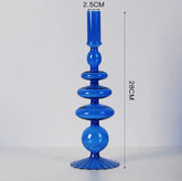 Blue Candle Holder Vase